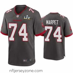 Superior Ali Marpet Buccaneers Pewter Super Bowl Lv Game Jersey