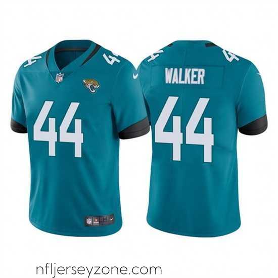 Exceptional Jacksonville Jaguars 44 Travon Walker Teal Vapor Untouchable Limited Stitched Jersey