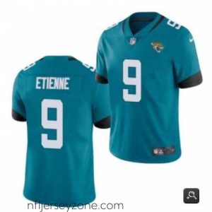 Premium Jacksonville Jaguars #9 Travis Etienne Blue 2021 Vapor Untouchable Limited Stitched NFL Jersey