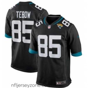 Premium Jacksonville Jaguars Tim Tebow Nike Black Alternate Game Jersey
