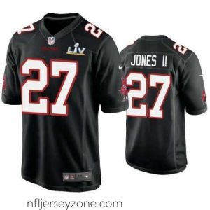 Luxurious Ronald Jones Ii Buccaneers Black Super Bowl Lv Game Fashion Jersey