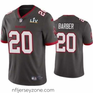 Superior Ronde Barber Buccaneers Pewter Super Bowl Lv Vapor Limited Jersey