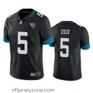 First class Men's Jacksonville Jaguars #5 Andre Cisco Black Vapor Untouchable Limited Stitched Jersey