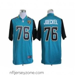 Luxurious Nike Jacksonville Jaguars 76 Luke Joeckel Green Game NFL Jersey