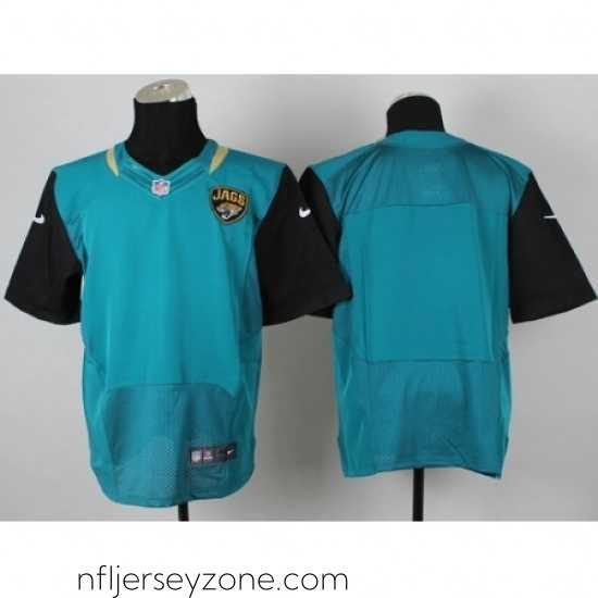 Exceptional Nike Jacksonville Jaguars Blank Green Elite NFL Jersey