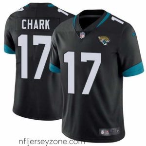 High end Nike Jaguars #17 DJ Chark Black Alternate Stitched NFL Vapor Untouchable Limited Jersey