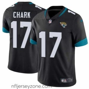 High end Nike Jaguars #17 DJ Chark Black Team Color Stitched NFL Vapor Untouchable Limited Jersey
