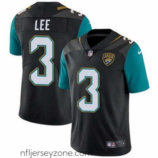 Unparalleled Nike Jaguars #3 Tanner Lee Black Alternate Mens Stitched NFL Vapor Untouchable Limited Jersey