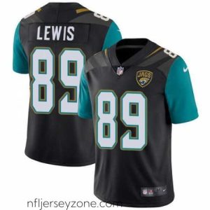 Superior Nike Jaguars #89 Marcedes Lewis Black Alternate Stitched NFL Vapor Untouchable Limited Jersey