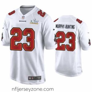 Luxurious Sean Murphy Bunting Buccaneers White Super Bowl Lv Game Fashion Jersey