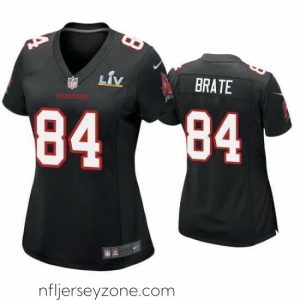 Luxurious Cameron Brate Buccaneers Black Super Bowl Lv Game Fashion Jersey