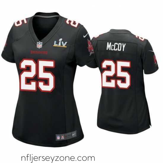 Superior Lesean Mccoy Buccaneers Black Super Bowl Lv Game Fashion Jersey