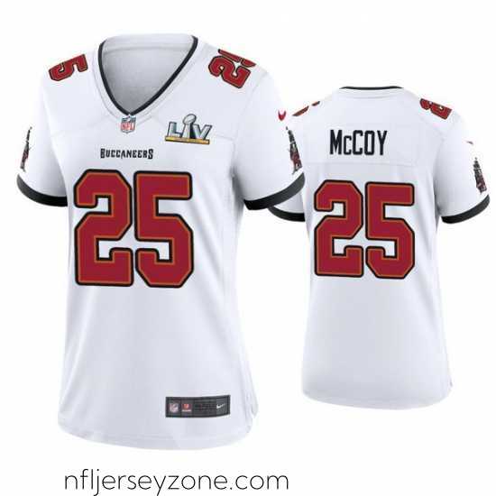 Superior Lesean Mccoy Buccaneers White Super Bowl Lv Game Jersey