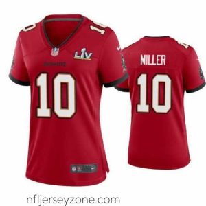 Premium Scotty Miller Buccaneers Red Super Bowl Lv Game Jersey