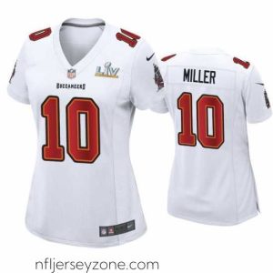 First class Scotty Miller Buccaneers White Super Bowl Lv Game Fashion Jersey