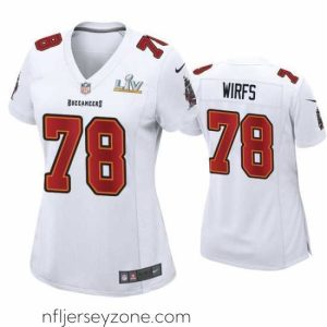 Luxurious Tristan Wirfs Buccaneers White Super Bowl Lv Game Fashion Jersey