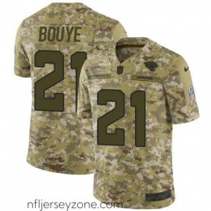 Unparalleled Nike Jacksonville Jaguars 21 AJ Bouye Limited Camo 2018 Salute to Service NFL Jer
