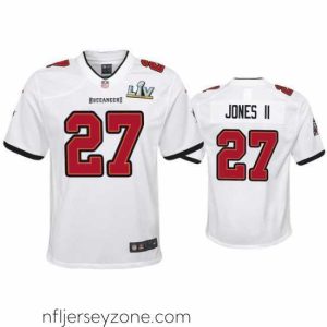 Luxurious Ronald Jones Ii Buccaneers White Super Bowl Lv Game Jersey